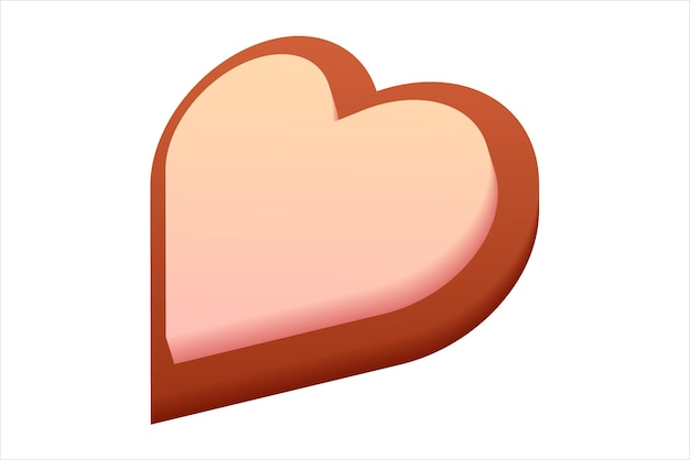 heart gingerbread christmas sticker