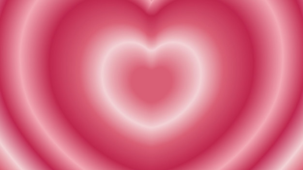 Heart gradient pink blur background valentine day background vector illustration