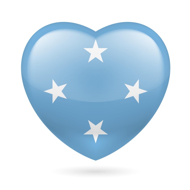 Heart icon of Micronesia