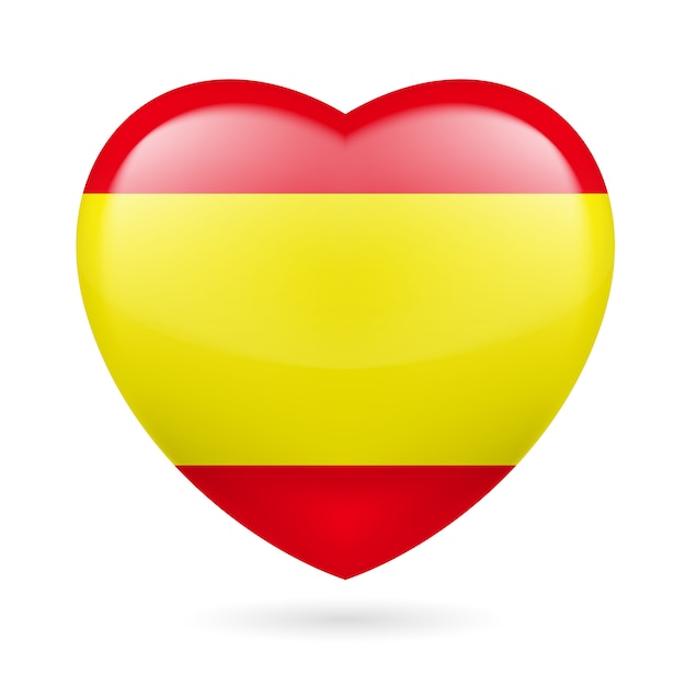 Icona del cuore della spagna