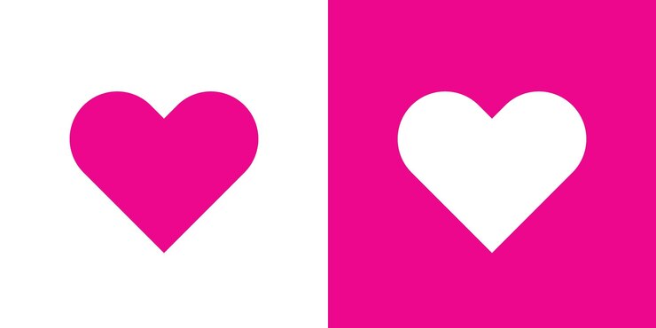 Vector heart icon