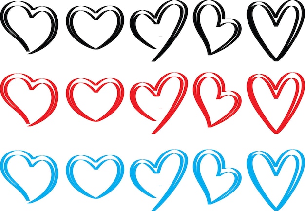 heart illustrationheart design icon flatModern flat valentine love signsymbol for web site design