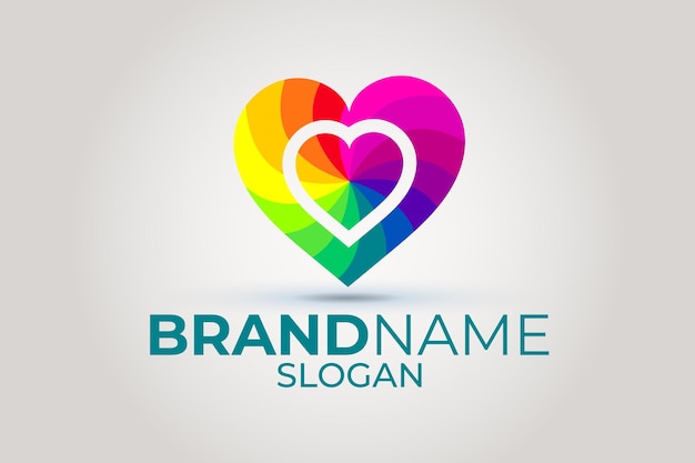 Heart logo Illustration of a heart symbol