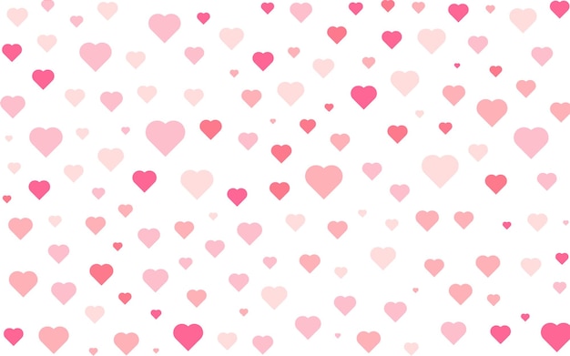 Heart Pattern Background Design