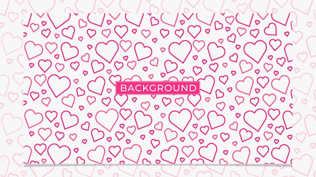 heart pattern background. suitable for presentation backgrounds, wallpaper, invitation, card, etc.