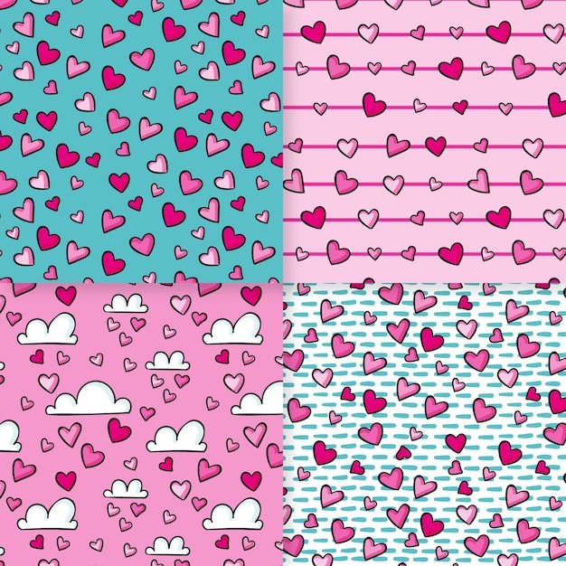 Heart pattern collection