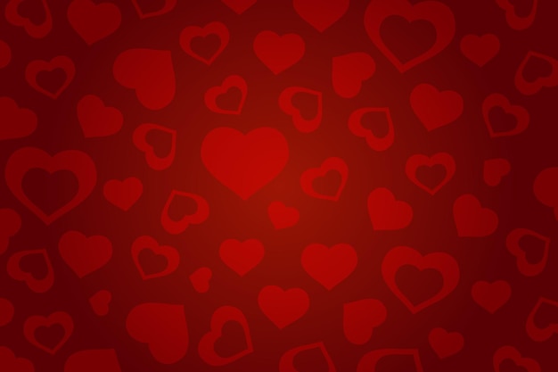 Heart pattern Valentines Day seamless pattern Valentines Day background