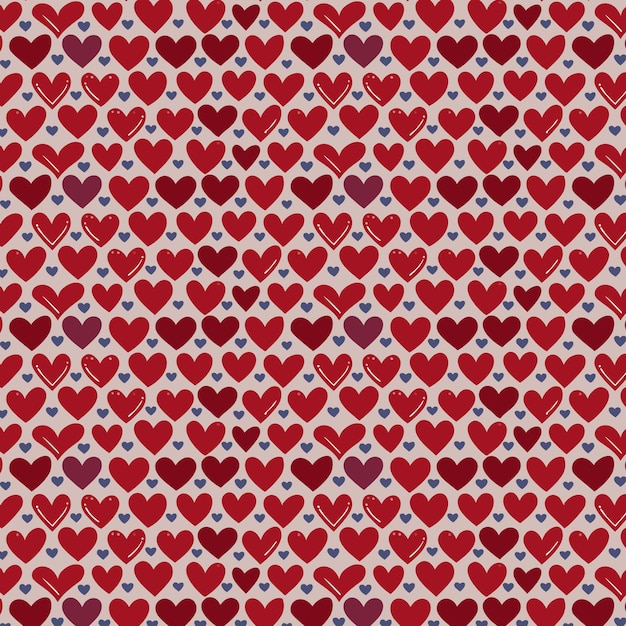 Heart Pattern Valentines Day