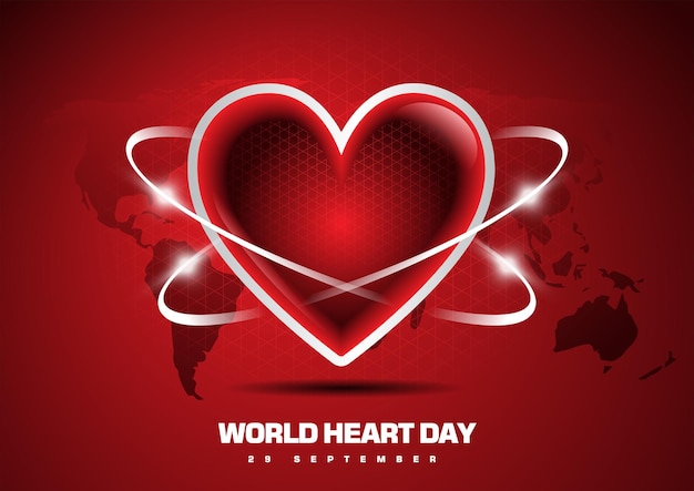 Heart Protection Background For World Heart Day