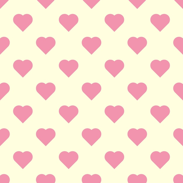 Heart seamless pattern Abstract heart background