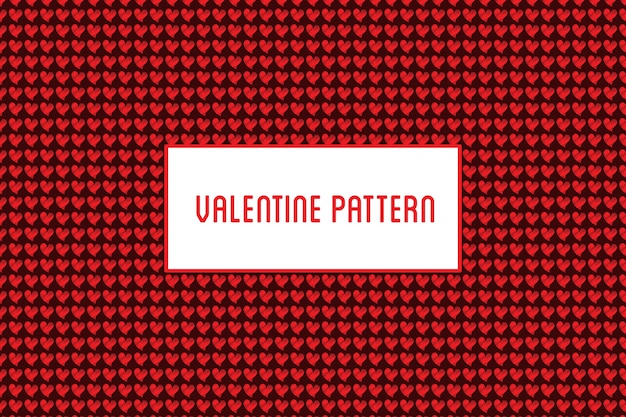 heart seamless pattern. St Valentine design of hearts hand drawn art icons.