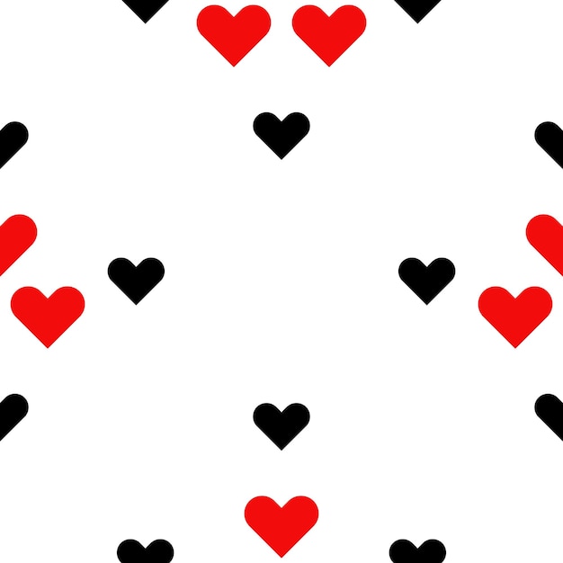 Heart seamless pattern
