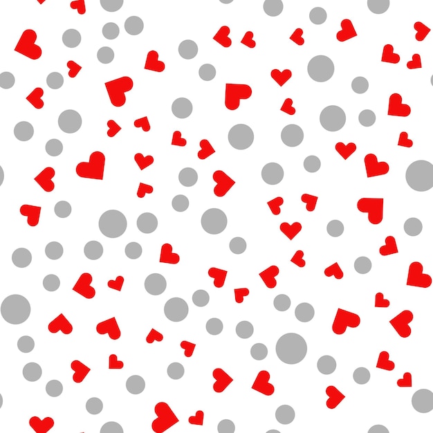 Heart seamless pattern