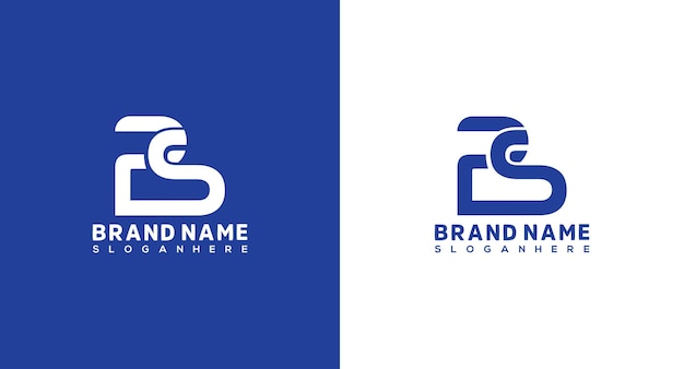 heart shape ps letter logo design ps icon brand identity design monogram logo modern letter ps logo
