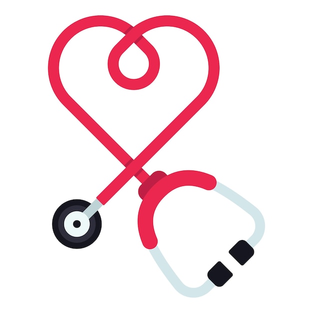 Heart Shaped Doctors Stethoscope