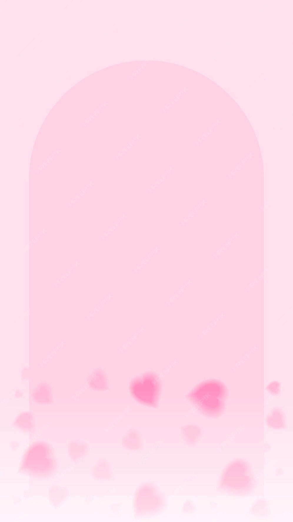 Premium Vector Heart trail valentines day story template on pink Premium Vector Heart trail valentines day story template on pink