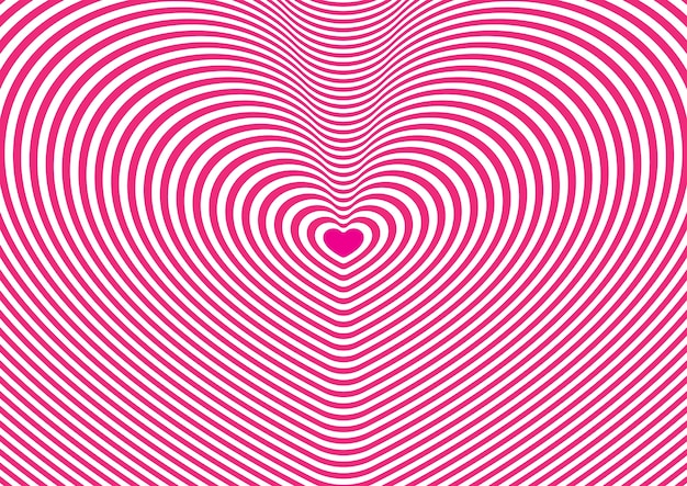 Heart tunnel wallpaper