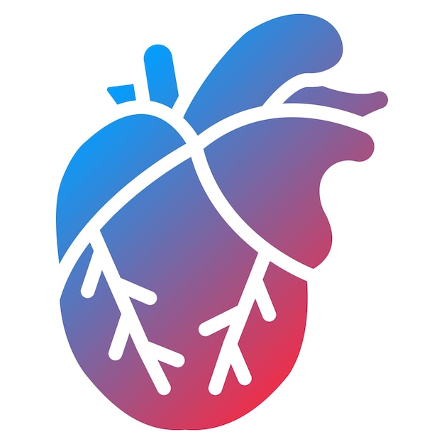 Vector heart valve icon vector image can be used for cardiology