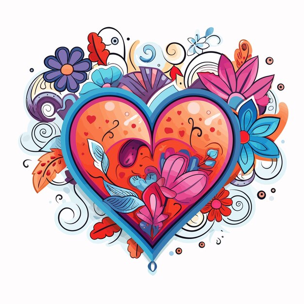 Vector heart vector art free