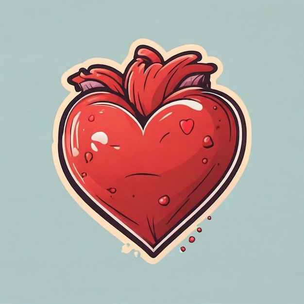 Vettore heart vector background