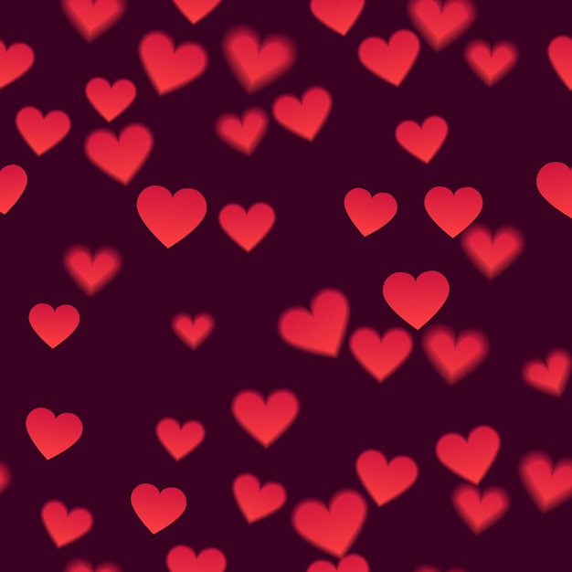 Heart vector background