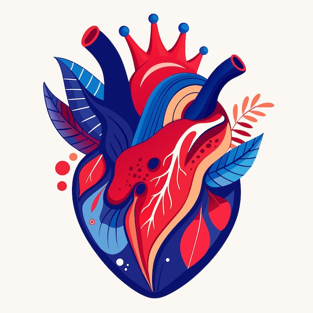 Vector heart vector illustration