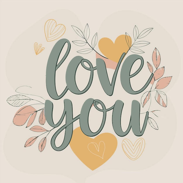 a heart with the word love written on it