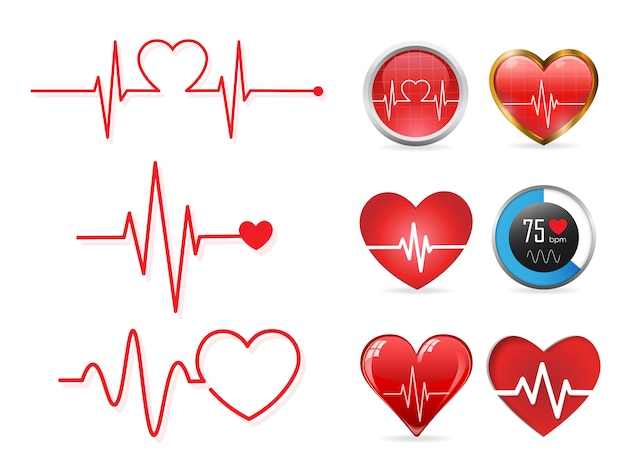 Heartbeat pictogramserie