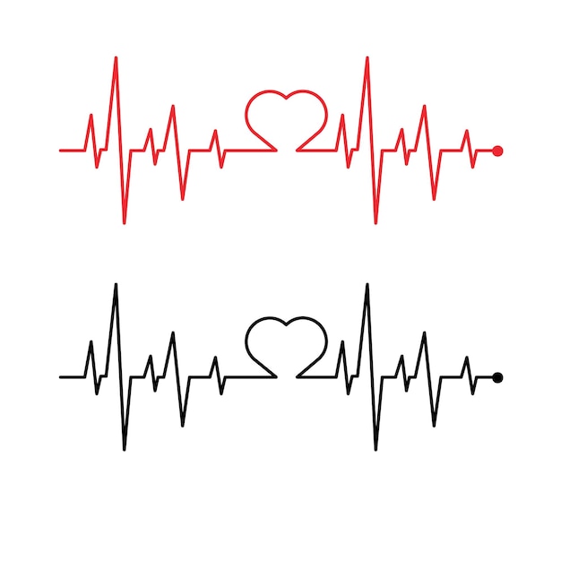 Иконки и графика Heartbeat Vector Art