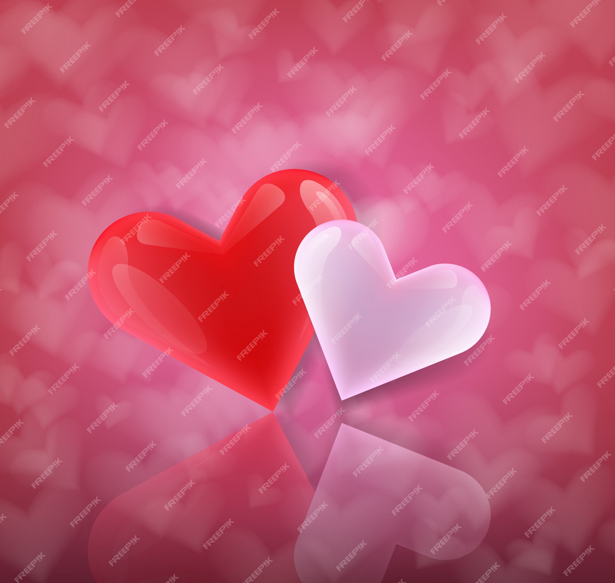 Premium Vector | Hearth background