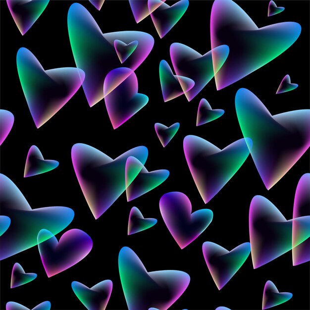 Вектор hearts_background3