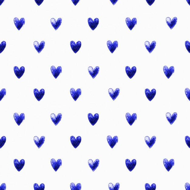 Vector hearts pattern design