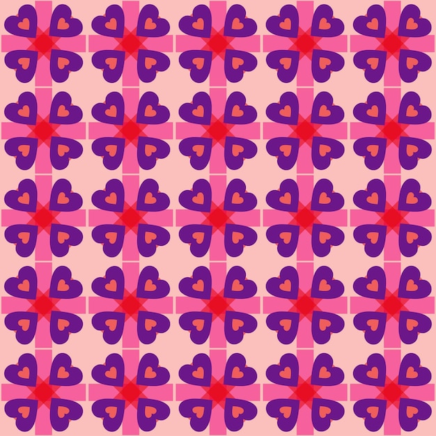 Hearts Pattern