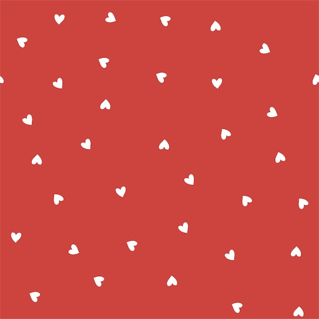Hearts seamless pattern lovely romantic background great for Valentines Day