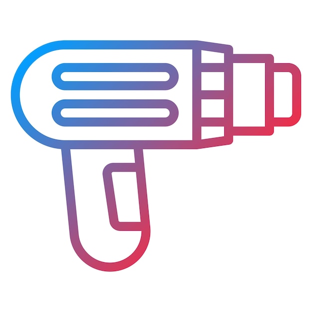Heat Gun icon vector afbeelding Kan worden gebruikt voor Crafting