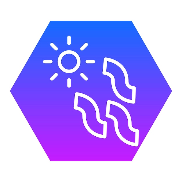 Heat Wave Vector Icons