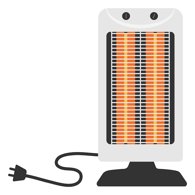 Premium Vector | Heater icon flat vector illustration