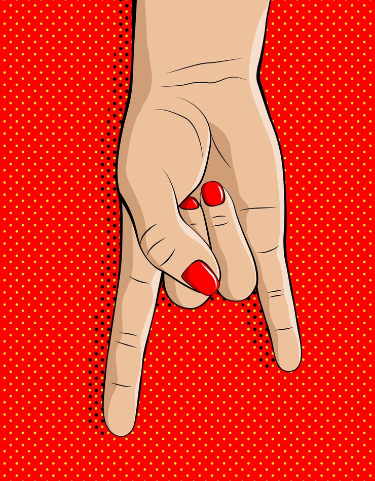 Vector heavy metal hands