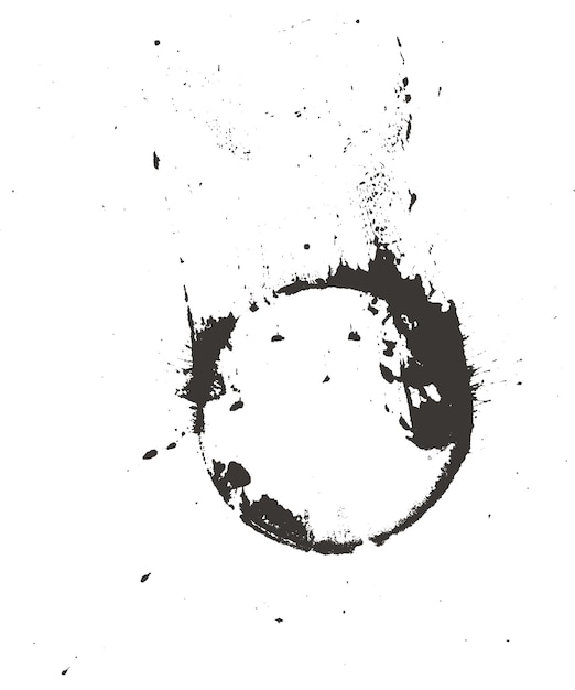 Vector heavy splatter circles