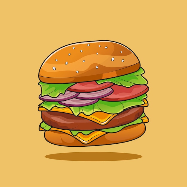 Heerlijke burgers met verschillende vullingen.