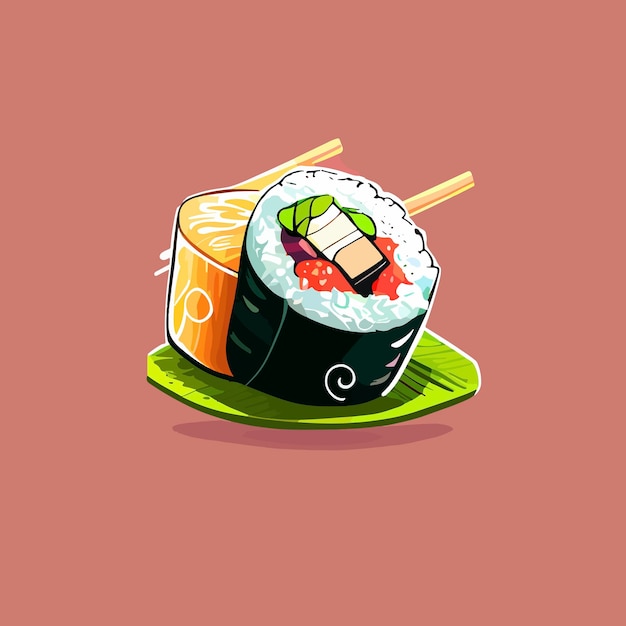 Heerlijke sushi rolt