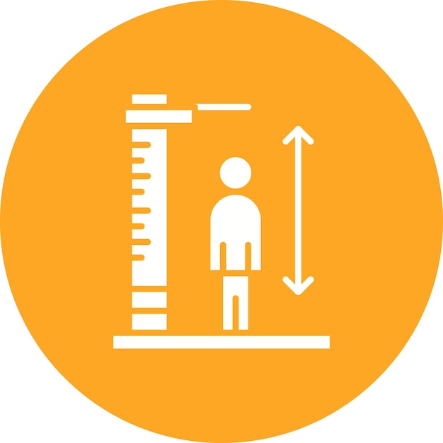 Height Check Vector Illustration Style