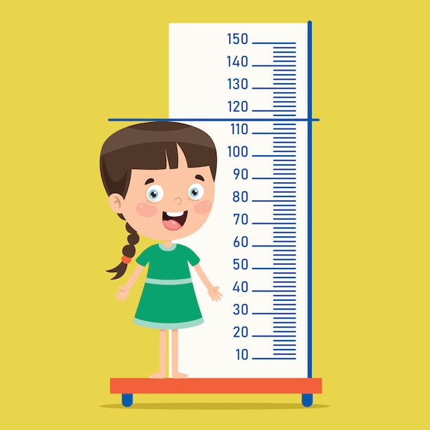 Vector height measure for little children