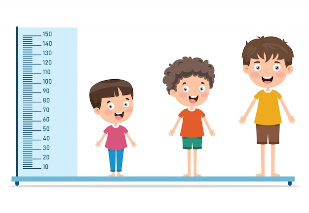 Vector height measure for little children