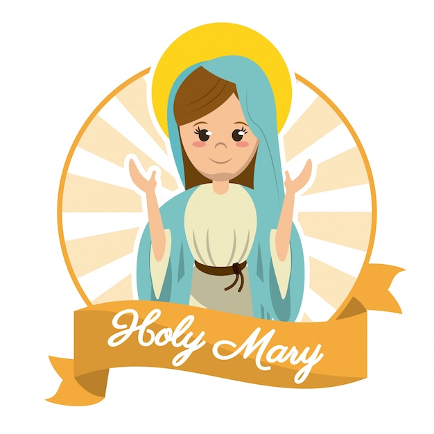 Heilige mary religiositeit geloof heilige beeld