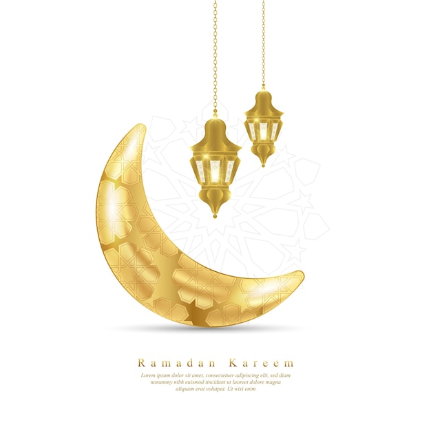 Heilige Ramadan Kareem-maan. Vastenmaand voor moslims.