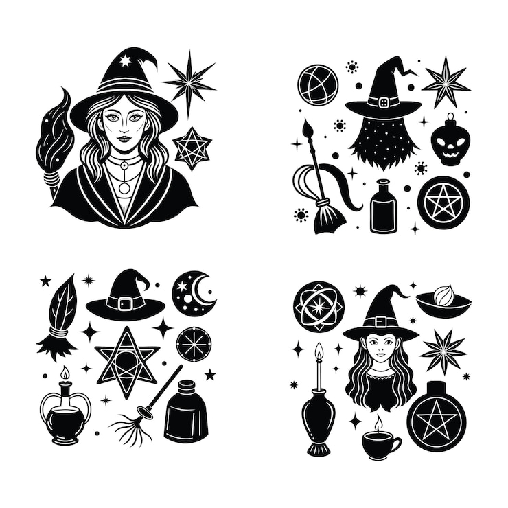 Vector hekserij svg