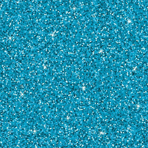 Helderblauwe glittertextuur Schitterende achtergrond