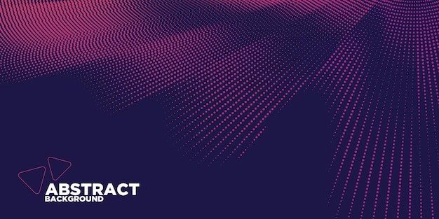 Heldere abstracte achtergrond website Landingspagina sjabloon voor websites of apps Modern design Abstracte vector stijl lijn en deeltjes Illustratie geschikt voor ontwerp