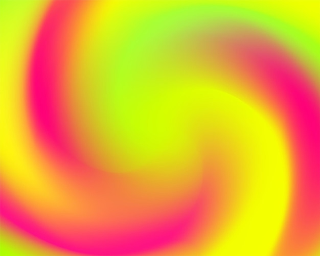 Heldere regenboog kleur swirl abstracte achtergrond. Vector twist behang ontwerp. Glanzende onscherpte en vloeiende achtergrond.